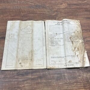 Vintage Allis Chalmers 2E Corn Head For Gleaner E Dealer Instructions‎ Manual